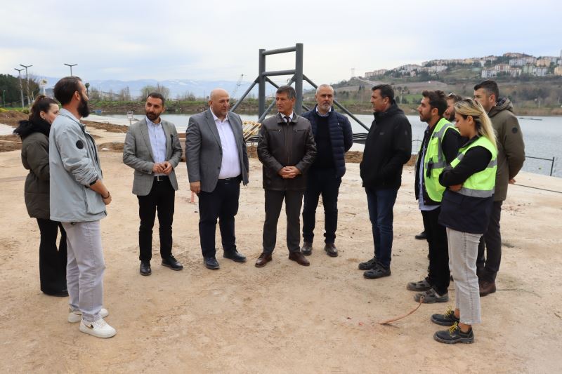 GÖLKAY PARK YENİ NESİL YAŞAM ALANI’NDAKİ ÇALIŞMALARDA SONA GELİNDİ