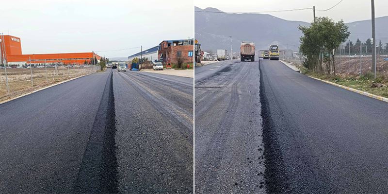 Kartepe fabrikalar bölgesine sağlam üstyapı