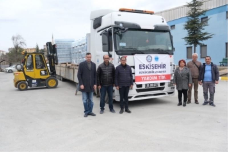 ESKİŞEHİR’DEN HATAY’A ACİL SU SEVKİYATI