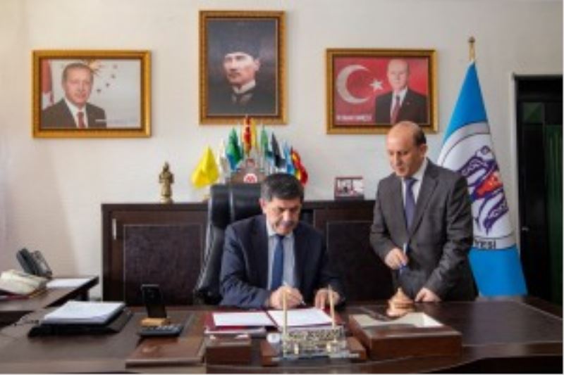 Belediye Başkanımız Sayın Bekir Aksun Sosyal Denge Sözleşmesini imzaladı.