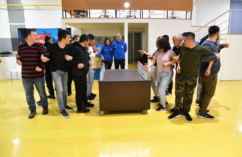 TEPEBAŞI REKREASYON EKİBİNDEN TAKIM ÇALIŞMASI AKTİVİTESİ