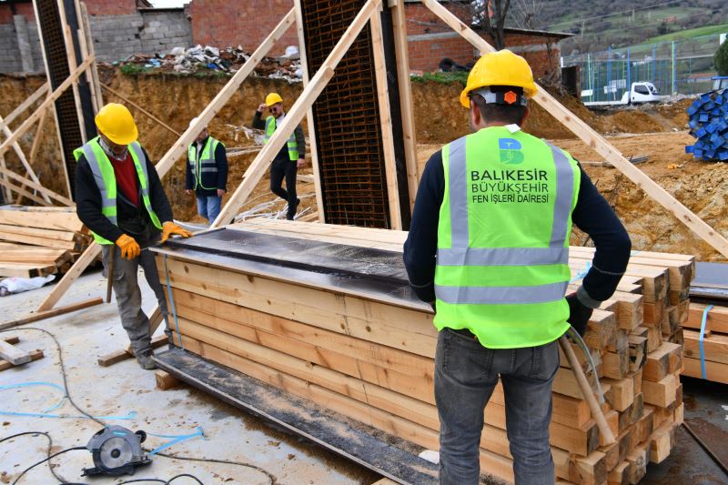 Büyükşehir’in Balya Yatırımları Tam Gaz