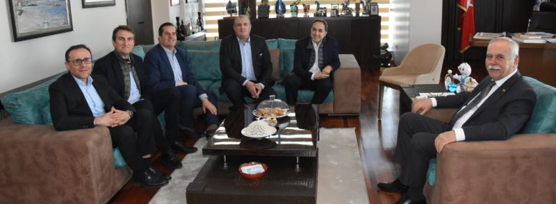 Veolia Environnement Yetkililerinden Başkan Gökhan