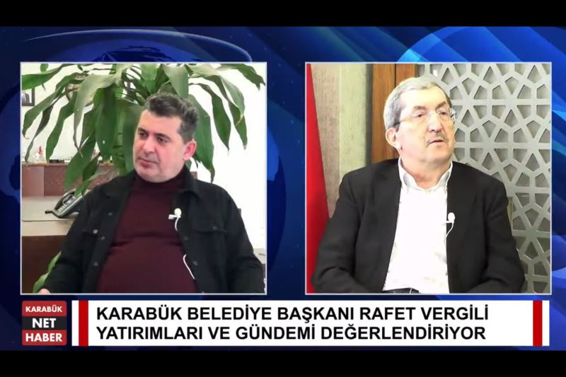 Başkan Vergili, Ergün Başkaya´nın Sorularını Yanıtladı