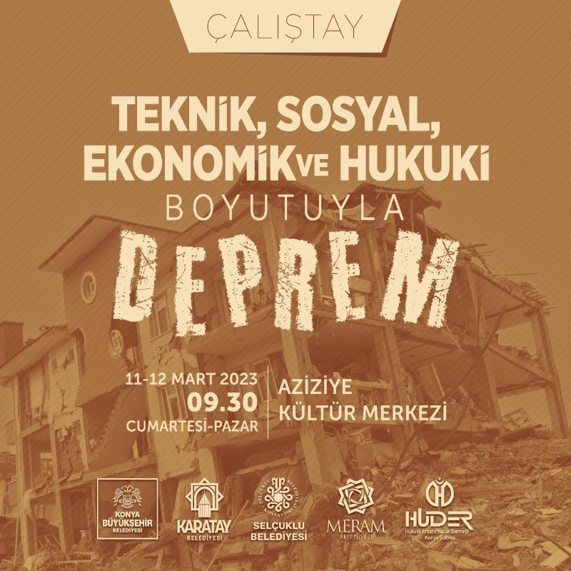 KARATAY, ÖNEMLİ BİR ÇALIŞTAYA DAHA EV SAHİPLİĞİ YAPACAK