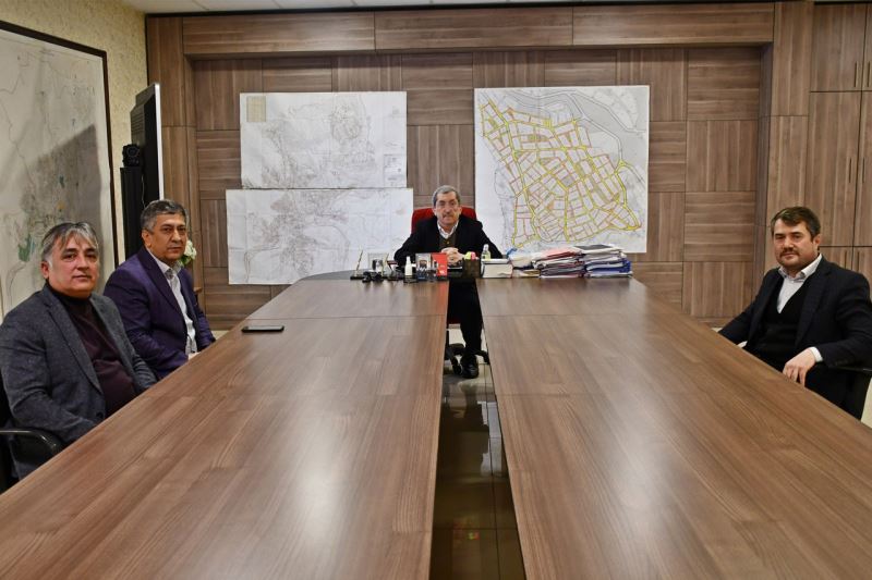 Karagül ve Yönetiminden Başkan Vergili’ye Ziyaret