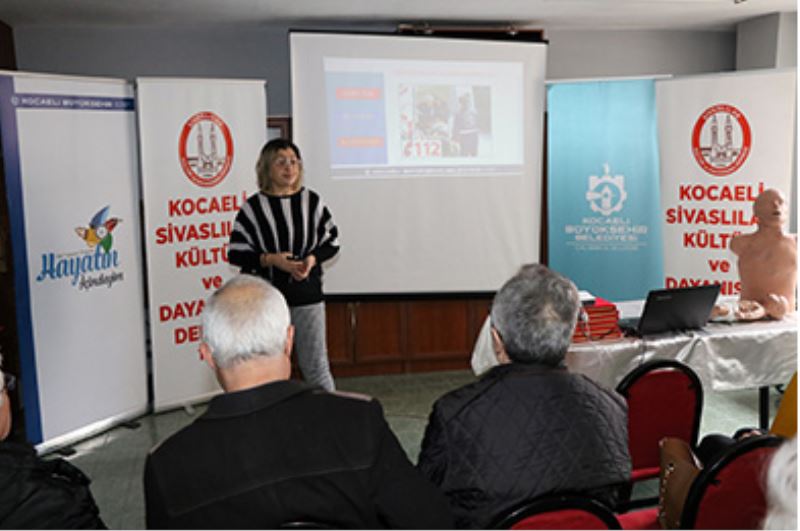 Büyükşehir’den afetlerde ilk yardım eğitimi