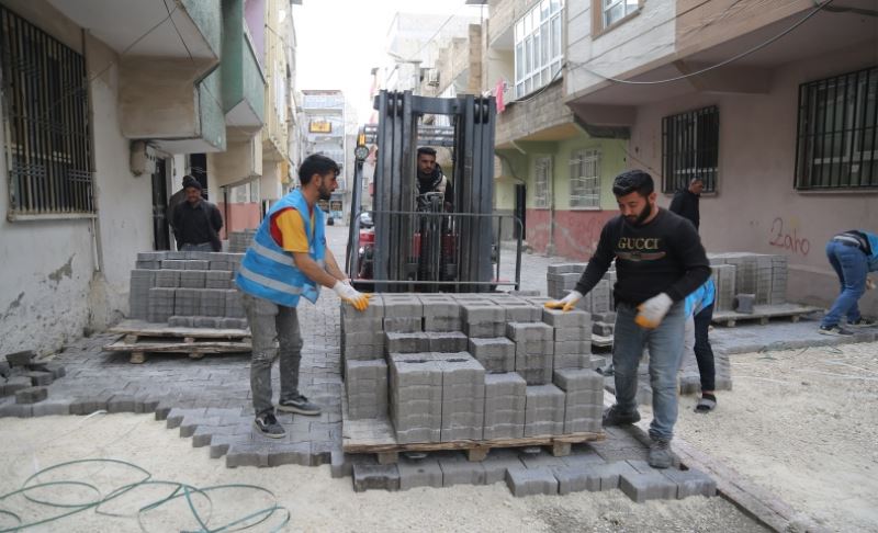 Eyyübiye’de Doğalgaz Ulaştırılan Mahalleler Yenileniyor