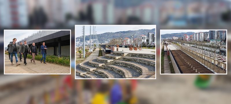 BAŞKAN ŞENLİKOĞLU PLAJLAR BÖLGESİ’NDE İNCELEMELERDE BULUNDU