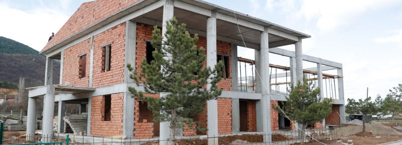 SOFU MAHALLESİ KÜLTÜR EVİ İNŞAATI TÜM HIZIYLA SÜRÜYOR