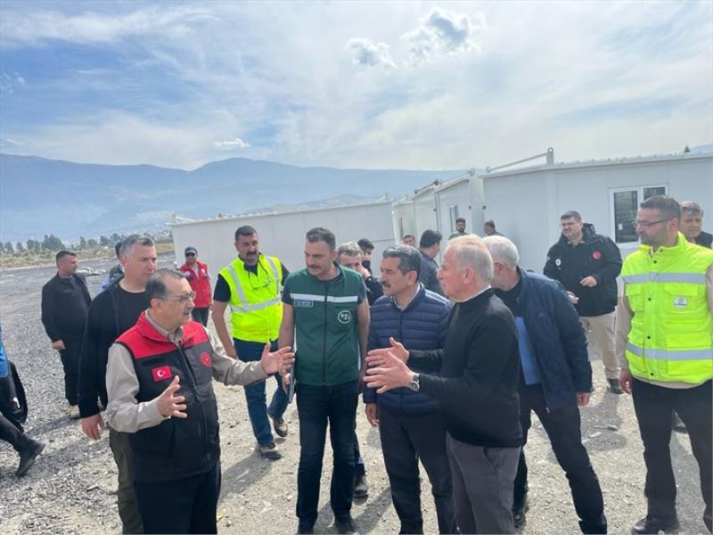 Başkan Zolan dördüncü kez deprem bölgesinde