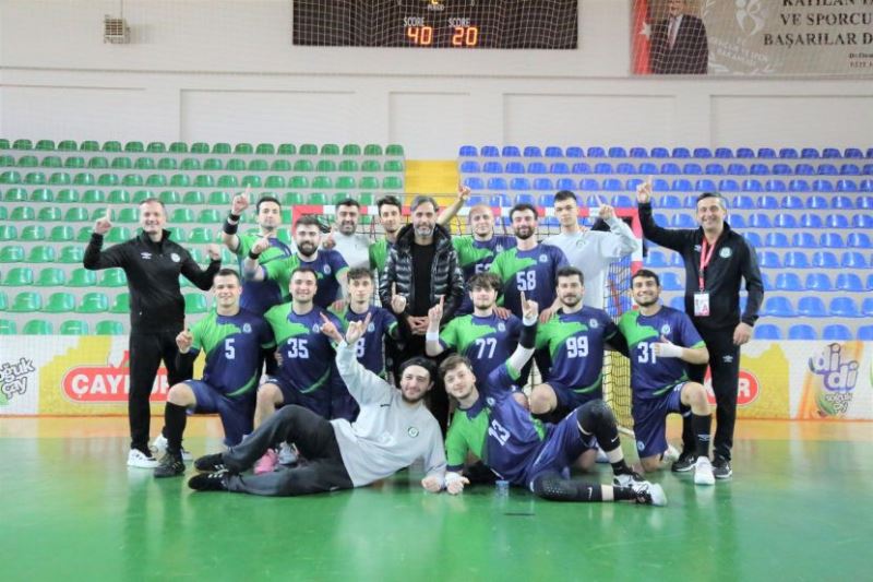 RİZE BELEDİYESPOR HENTBOL TAKIMI, SÜPER LİG YOLUNDA PLAYOFF’LARA LİDER GİDİYOR