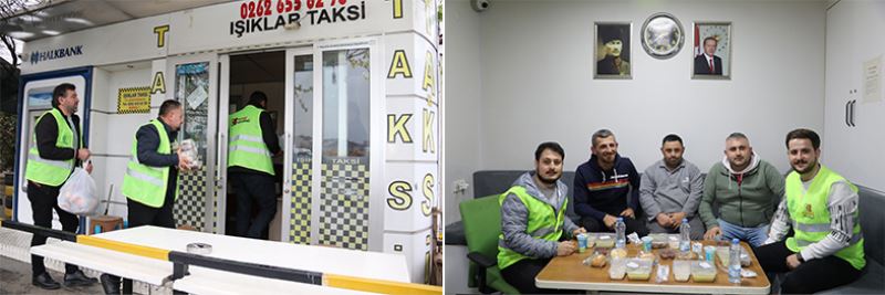 Büyükşehir, Ramazan ayında taksici esnafını unutmuyor