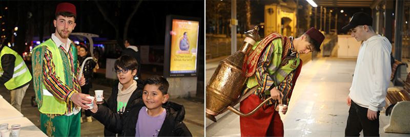 Büyükşehir’den Kocaelililere şerbet ikramı