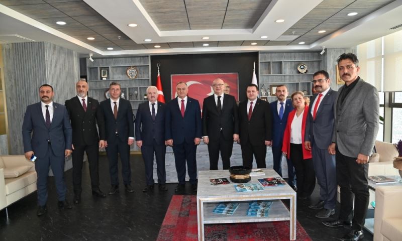 Başkan Ergün, MHP Manisa Milletvekili Adaylarını Ağırladı