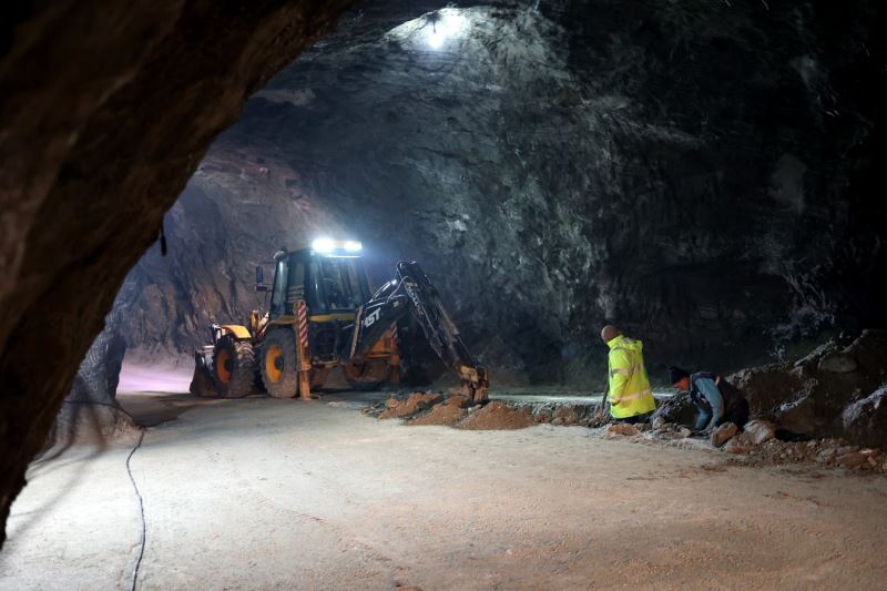 Yer Altı Tuz Şehri’nde Altyapı Rehabilitasyonu Başladı