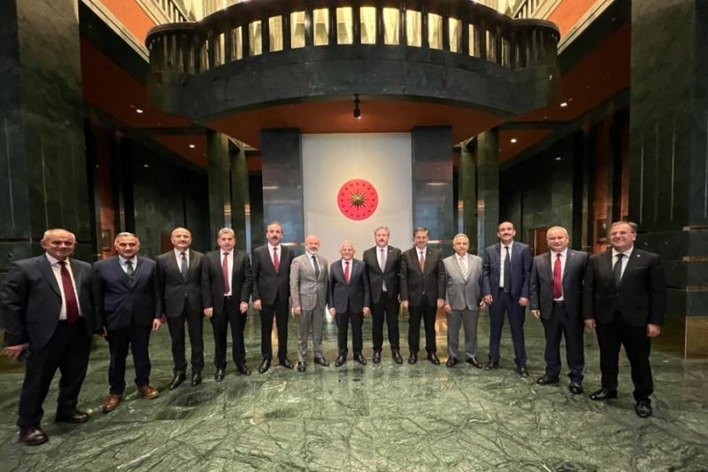 Belediye Başkanımız Av. Mustafa İlmek, Cumhurbaşkanımız Sn. Recep Tayyip Erdoğan