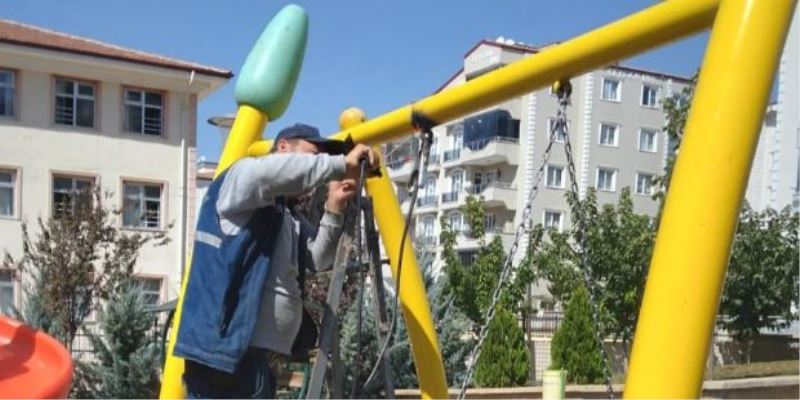 Şahinbey´de Parklara Modern Dokunuş