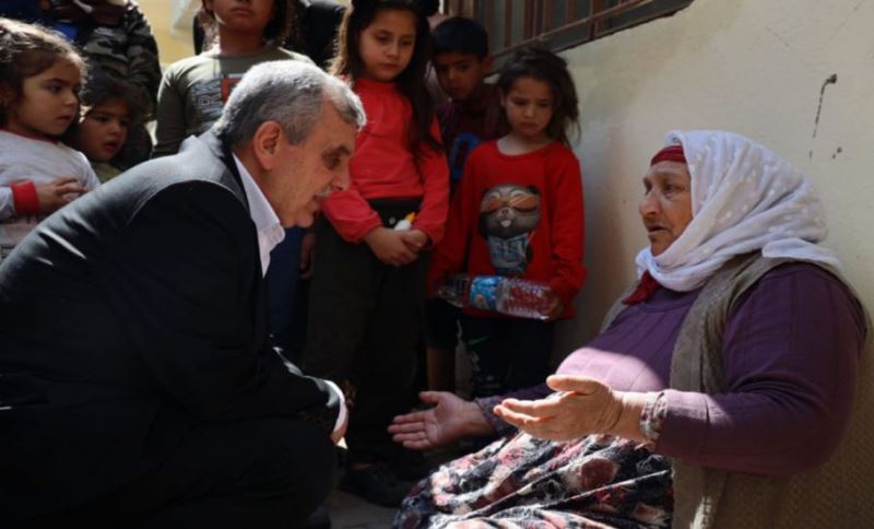 Başkan Beyazgül Selden Etkilenen Vatandaşları Bir An Yalnız Bırakmadı