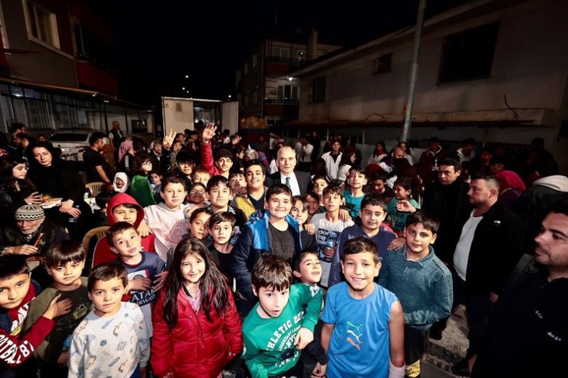 Büyükşehir’in gönül sofrası Sevindik’te kuruldu