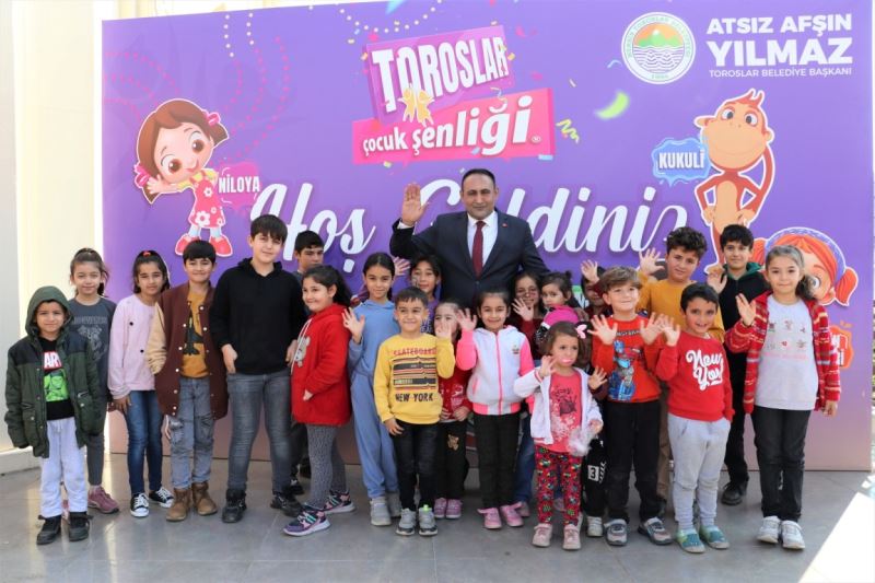 TOROSLAR BELEDİYESİNDEN BAYRAM TADINDA ÇOCUK ŞENLİĞİ