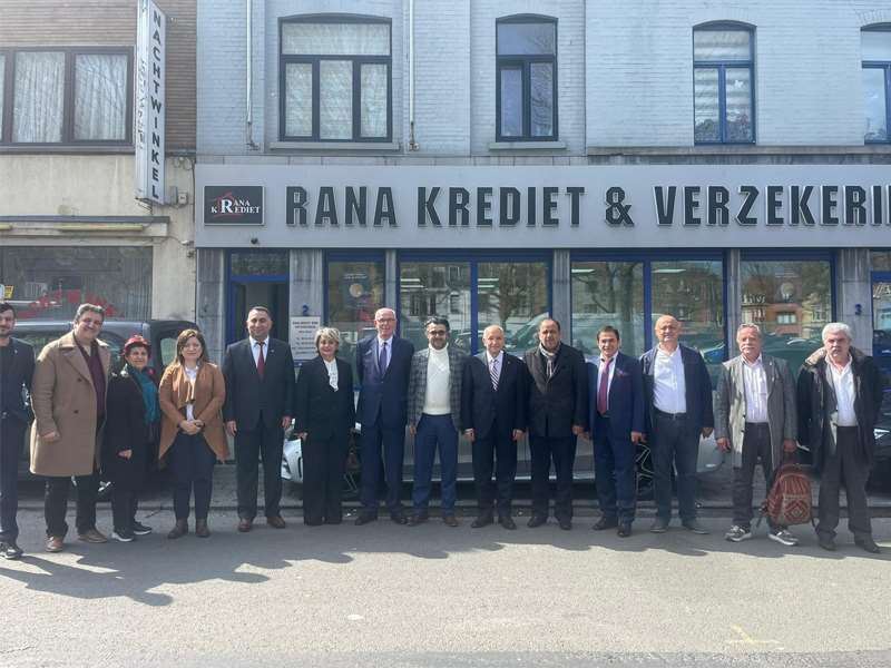 BAŞKAN KURT’A, BELÇİKA’DA EMİRDAĞLI VATANDAŞLARDAN YOĞUN İLGİ