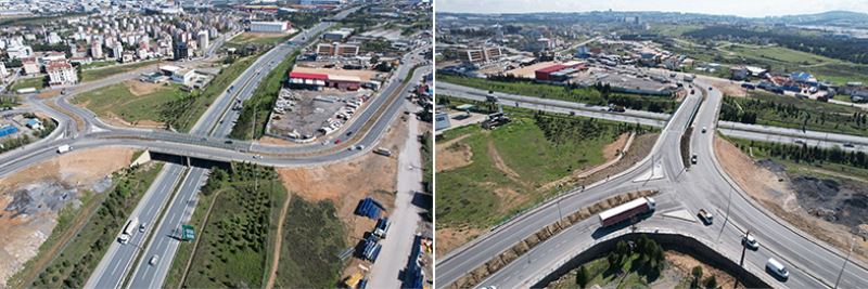 Çayırova Turgut Özal Köprüsü trafiği akıcı hale getirdi