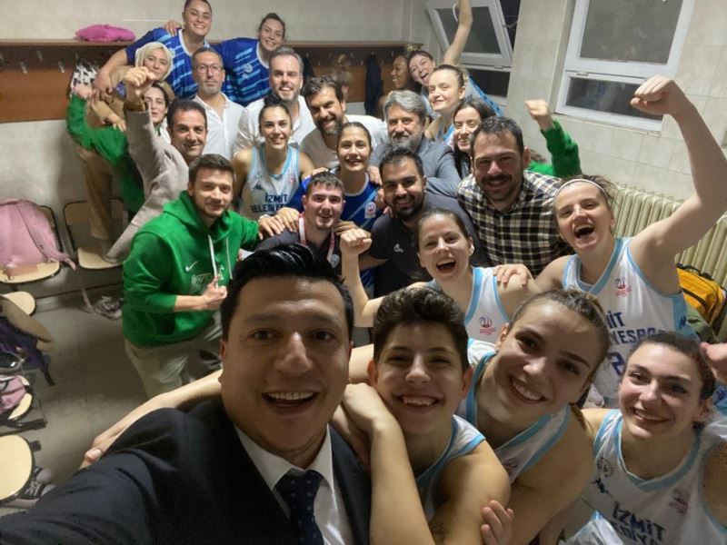 İZMİTLİ PERİLER PLAY-OFF’A ZAFERLE BAŞLADI: 72-70