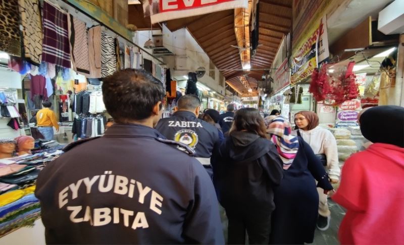 Eyyübiye Zabıtası Bayram Öncesi Denetimleri Sıklaştırdı