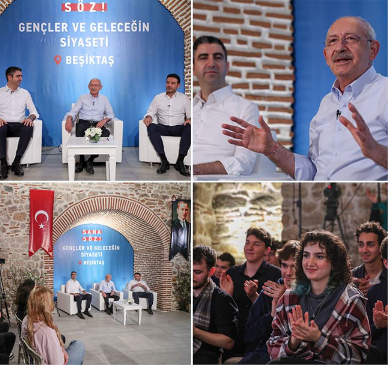 KILIÇDAROĞLU A TAKIMINDAKİ GENÇ BAŞKANLARLA GENÇLERİ DİNLEDİ