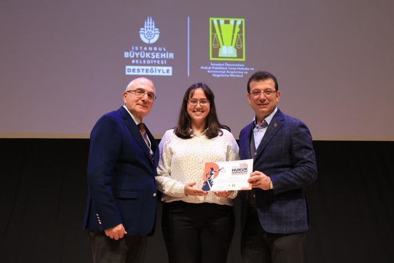 GENÇ HUKUKÇULAR SERTİFİKALARINI İMAMOĞLU’NDAN ALDI