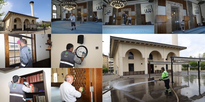 ŞEHİTKAMİL’DEKİ TÜM CAMİLER BAYRAM NAMAZINA HAZIR