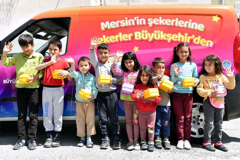 Mersin’in Şekerlerine, Şekerler Büyükşehir’den