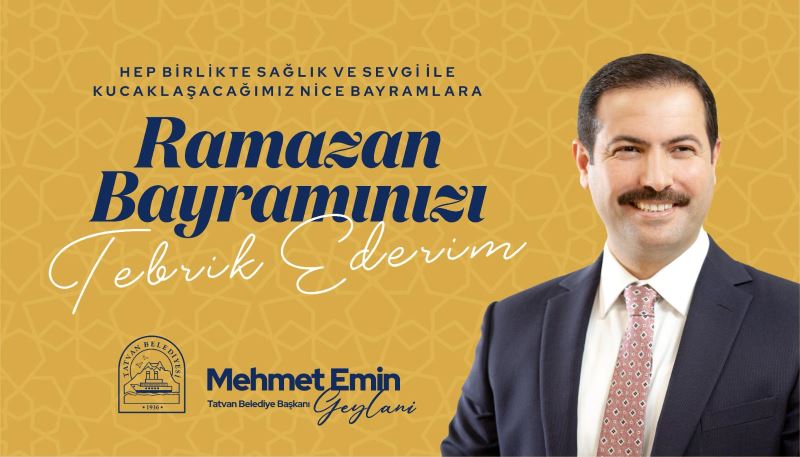 Ramazan Bayramınız Mübarek Olsun