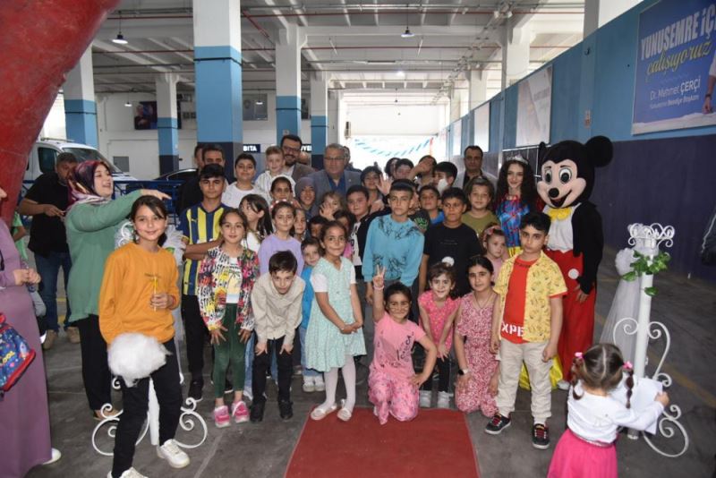 YUNUSEMRELİ ÇOCUKLAR DOYASIYA EĞLENDİ