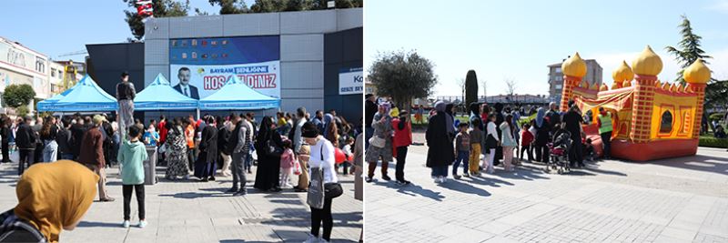 Kocaeli’nin Kent meydanlarında çifte bayram