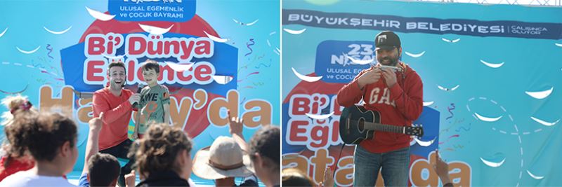 Büyükşehir, Defneli çocukları  Lemi Filozof ve Onur Erol ile buluşturdu