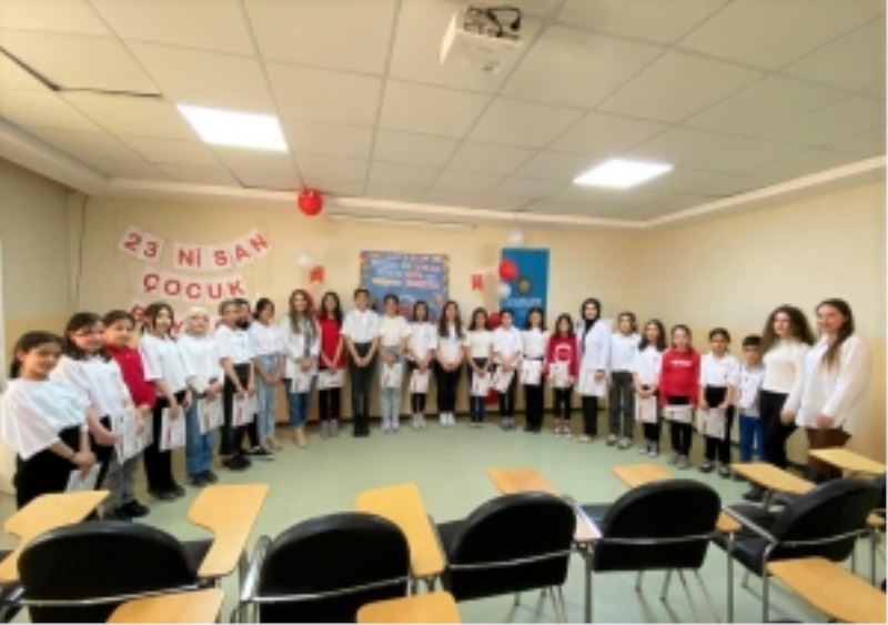 Bilgievi öğrencileri 23 Nisan’ı çoşkuyla kutladı