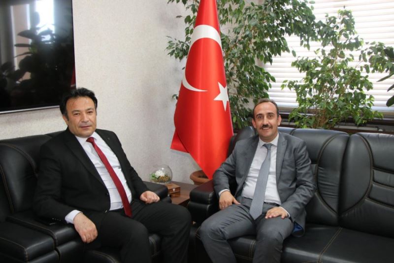 Belediye Başkanımız Av. Mustafa İlmek, Kayseri İl Milli Eğitim Müdürü Sn. Bahameddin Karaköse