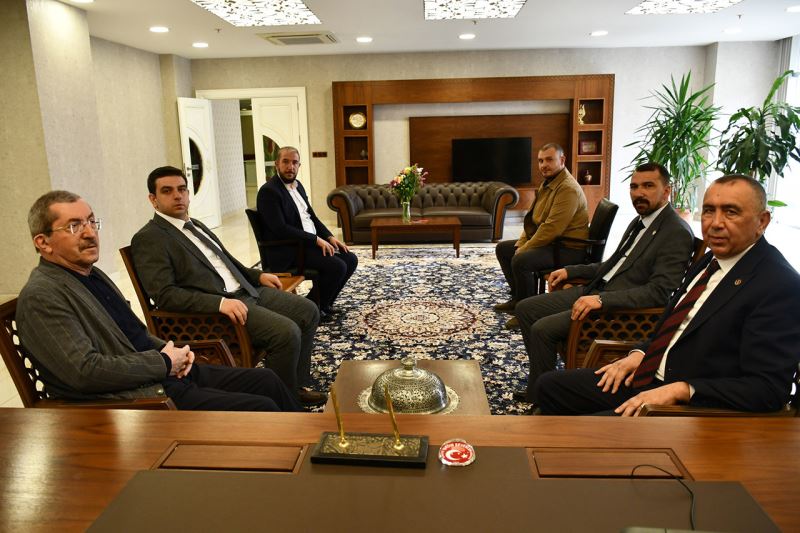 Büyük Birlik Partisi Karabük Milletvekili Adaylarından Başkan Vergili’ye Ziyaret