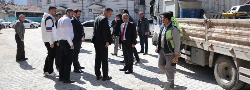 ZIĞRA MAHALLESİ’NE 4 BİN 500 METREKARE KİLİT TAŞI