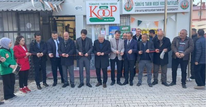 Tarım Kredi Kooperatif Market İlçemizde Hizmete Açıldı