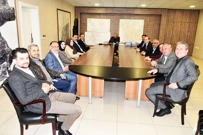 Ak Parti Teşkilatından Başkan Vergili’ye Ziyaret