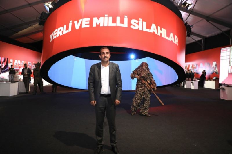 Belediye Başkanımız Av. Mustafa İlmek Yerli ve Milli Savunma Teknolojimizin halkımıza sunulduğu Milli Savunma Bakanımız Sn. Hulusi Akar