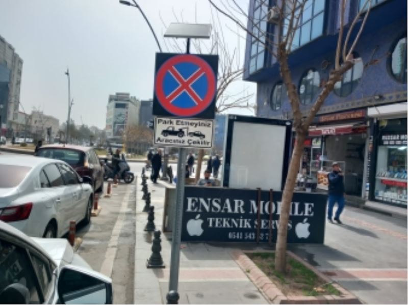 ULAŞIM HİZMETLERİ SOLAR TRAFİK LEVHALARINA AĞIRLIK VERDİ