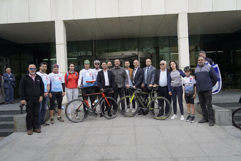 MANİSA’DAN ÇANAKKALE’YE KADAR PEDAL ÇEVİRECEKLER