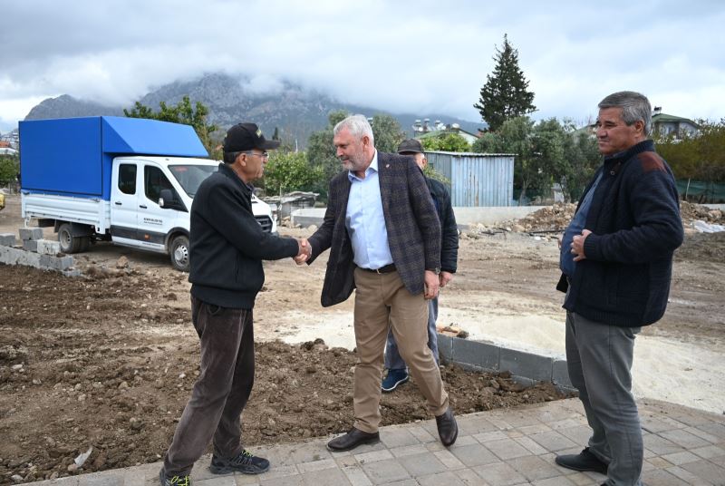 Kuzdere’de çalışmalar hızla devam ediyor