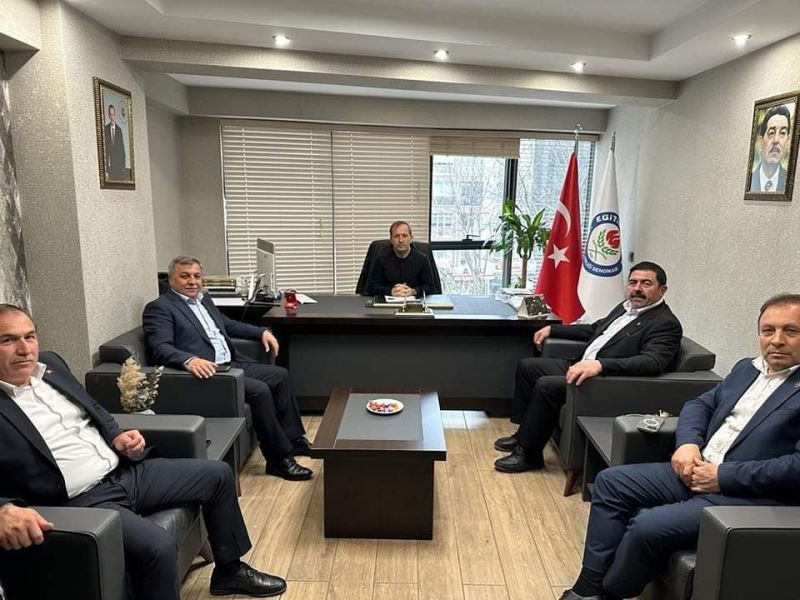 Başkanımızdan Eğitim-Bir-Sen Kütahya Şubesine Ziyaret...