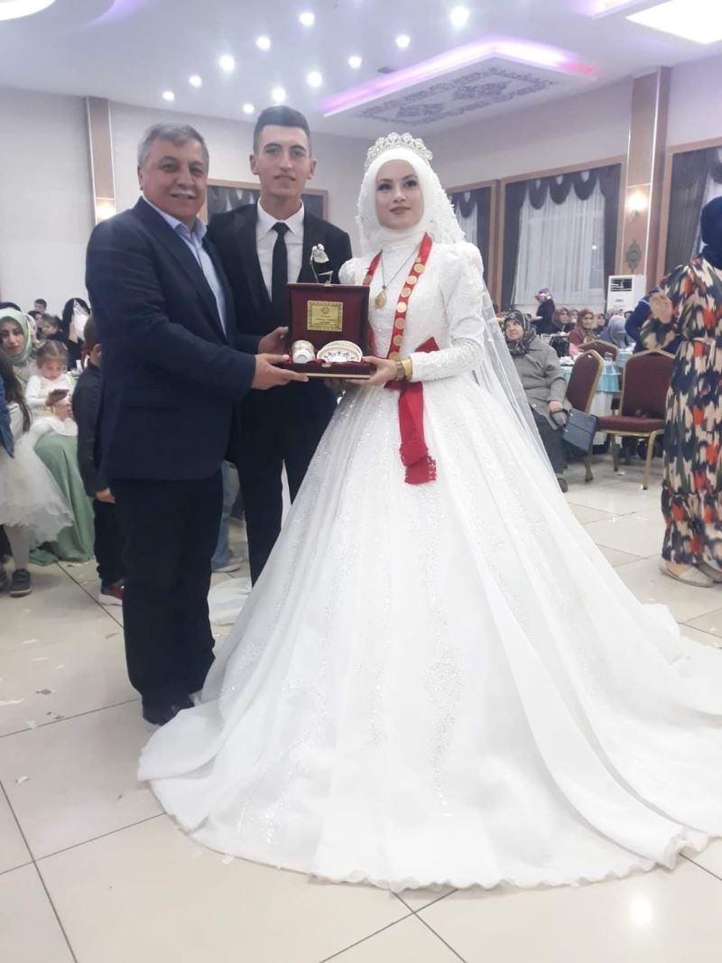 Feride ve Osman kardeşlerimizin mutluluklarına ortak olduk.