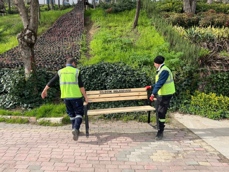 DİNLENME VE OTURMA ALANLARINI KENDİ ÜRETİMİMİZLE DONATIYORUZ